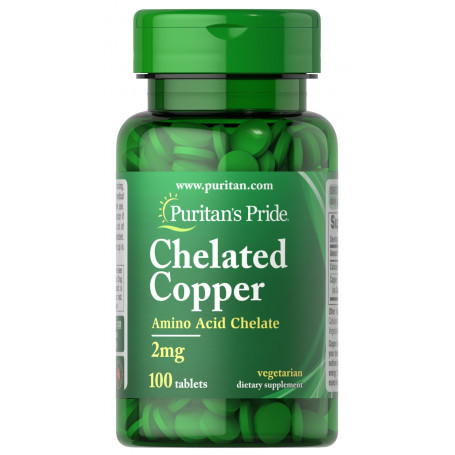 Copper Chelate, 2 mg - 100 Tablets